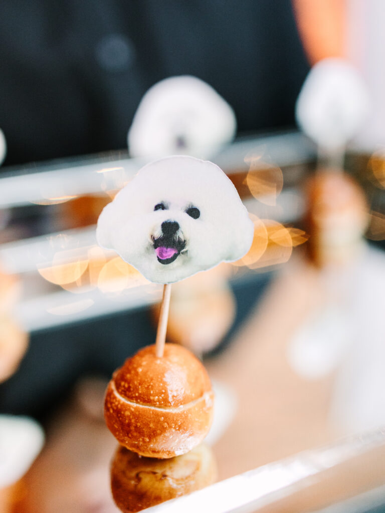 Niche and co customized appetizers for their bride and groom who wanted to celebrate their heritage with food worth celebrating.