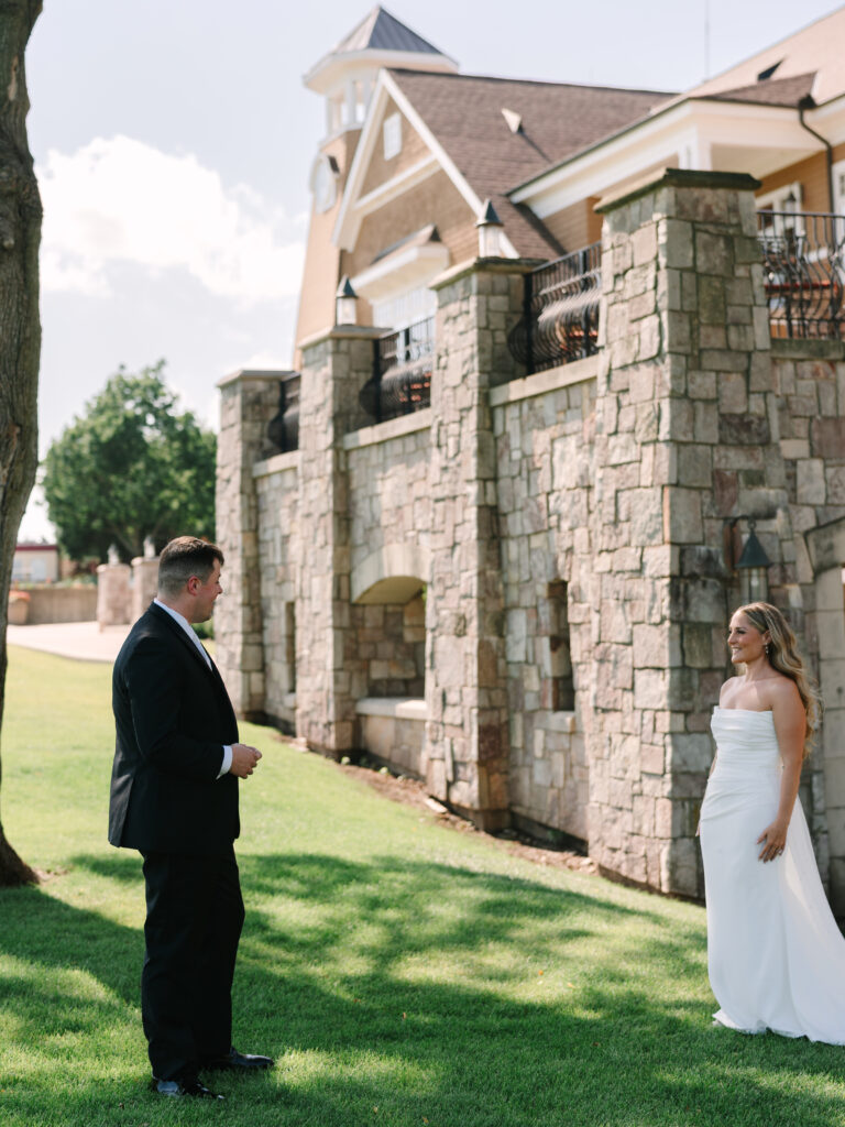 Couple has their first look outside at Arrowhead Golf Club